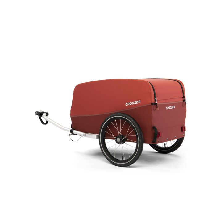 Croozer Cargo Pakko Fietskar / Transportkar Lava Rood | Babyhuys.com