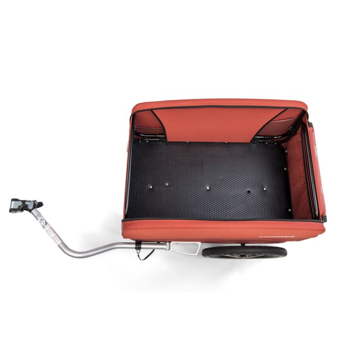 Croozer Cargo Pakko Fietskar / Transportkar Lava Rood | Babyhuys.com