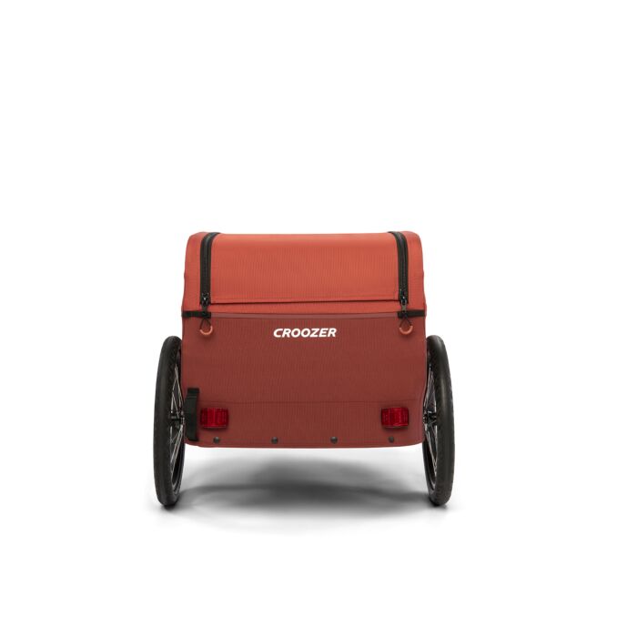 Croozer Cargo Pakko Fietskar / Transportkar Lava Rood | Babyhuys.com