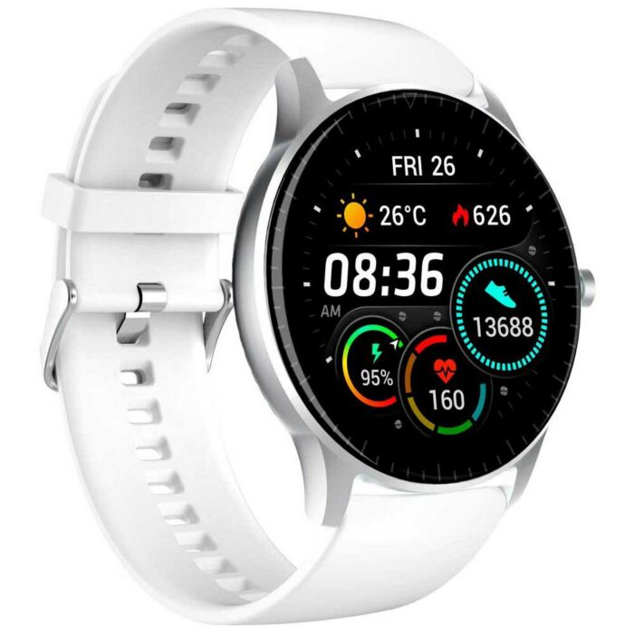 Denver Smartwatch SW173 - Sporthorloge - Hartslagmeter Bloeddrukmeter - Slaap tracker - IP67 Waterproof - Wit