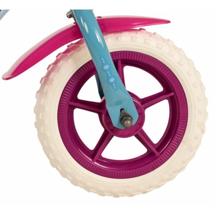 Disney kinderfiets 10 inch voor meisjes – blauw/paars