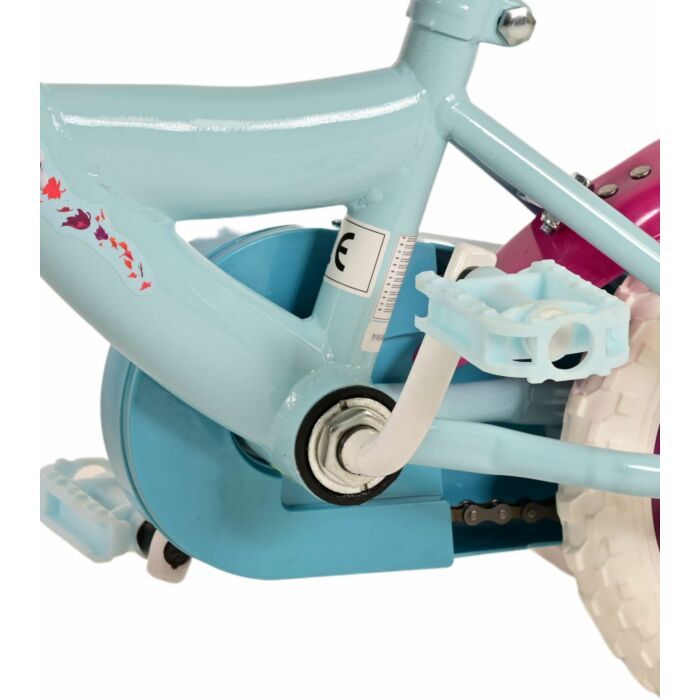Disney kinderfiets 10 inch voor meisjes – blauw/paars