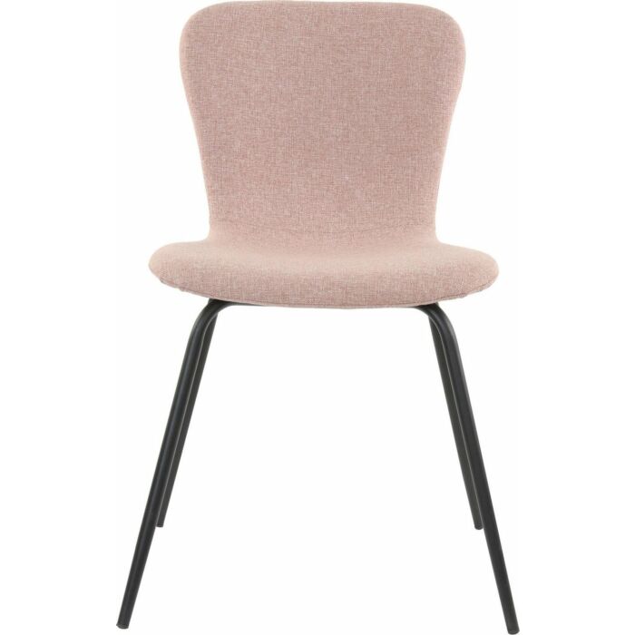 Light & Living Eetkamerstoel 54x51,5x79 cm FENNA oud roze-zwart