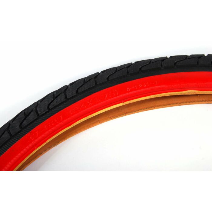 Volare | Buitenband | 24 inch | Rood/Zwart