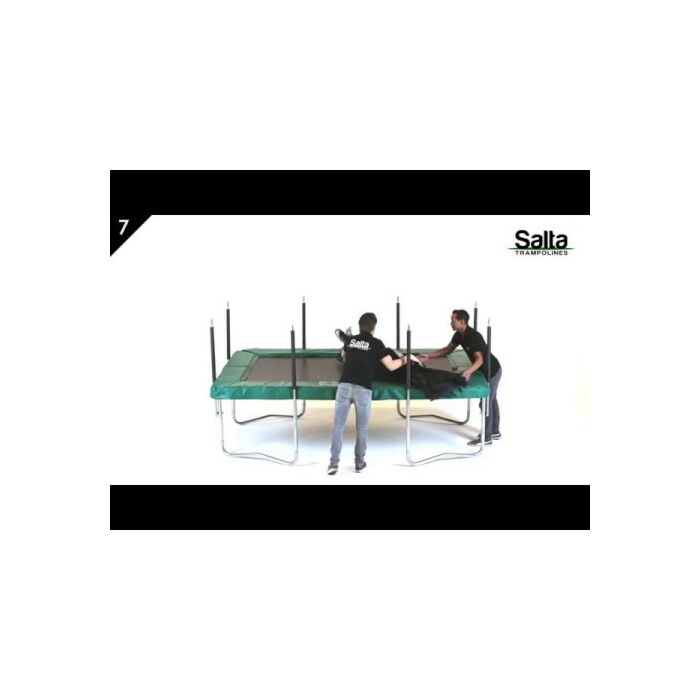 Salta | Rechthoekige Trampoline | Roze | 153x214 (588P)