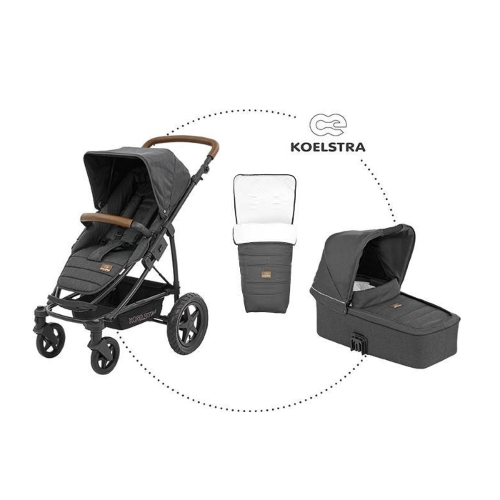 Koelstra Binque Daily Kinderwagen - Denim Black