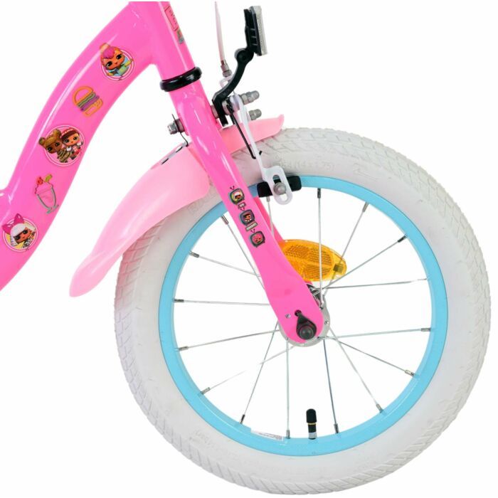 LOL Surprise Kids Bike 14 inch Girls Pink