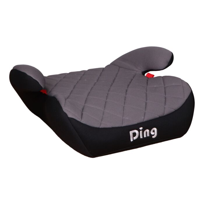 Ding Booster Stoelverhoger Grijs/Zwart 15-36kg