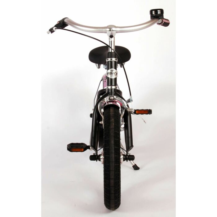 Volare Miracle | Kinderfiets | 14 inch | Meisjes | Mat Zwart