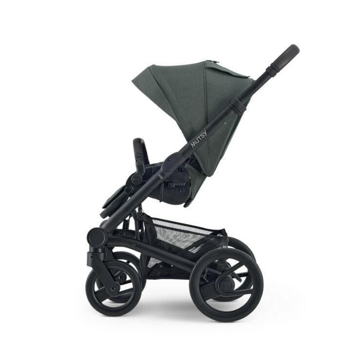 Mutsy Nio Stroller Pine Green Black Frame