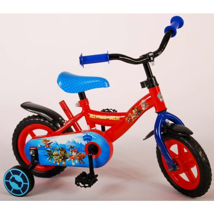 Paw Patrol | Kinderfiets | 10 inch | Jongens | Rood/Blauw