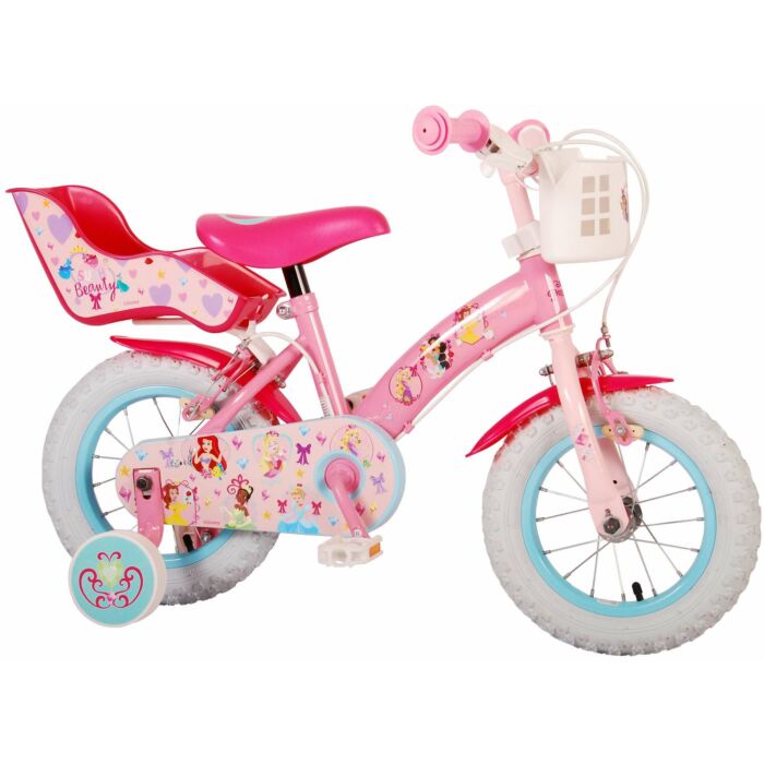 Disney Princess | Kinderfiets | 12 inch | Meisjes | Roze
