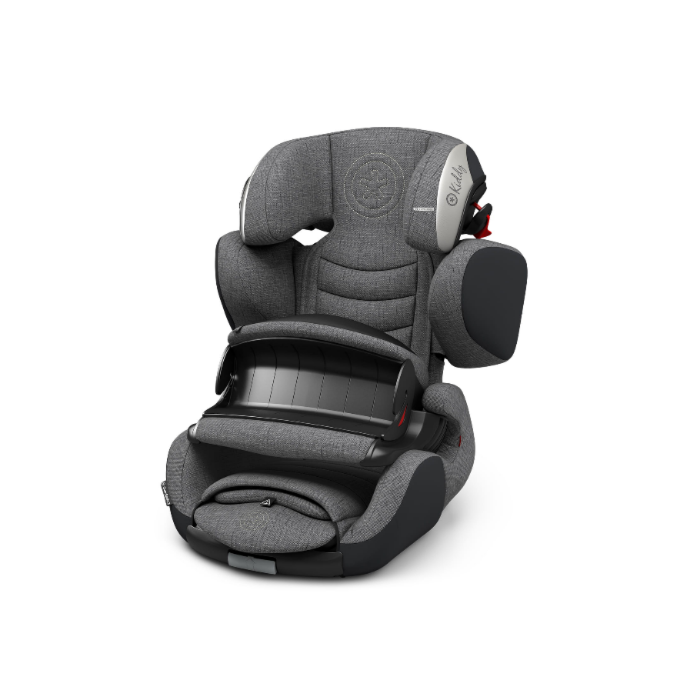 Kiddy Guardianfix 3 Autostoel Grey Melange - Silver Grey