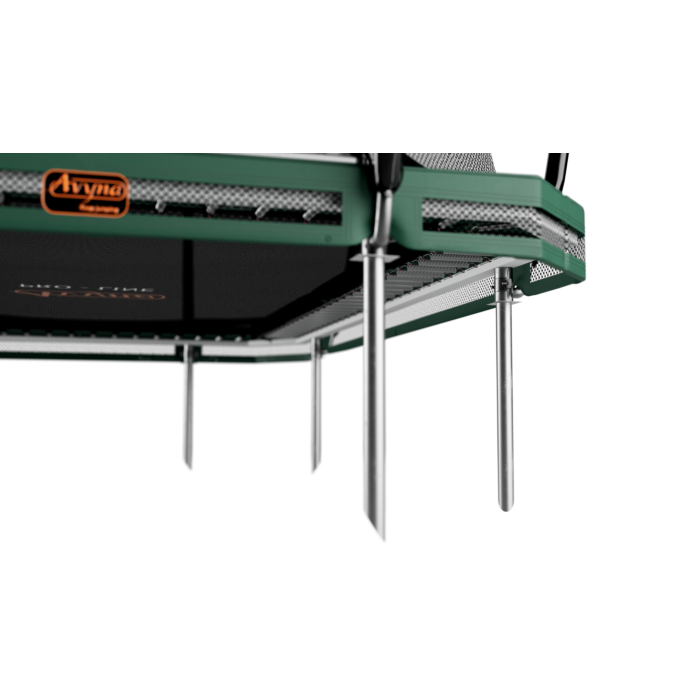 Avyna Pro-Line | Trampoline InGround 380x255 | Groen | NU MET GRATIS AFDEKHOES