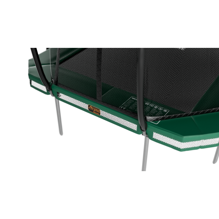 Avyna Pro-Line | Trampoline InGround 380x255 | Groen | NU MET GRATIS AFDEKHOES