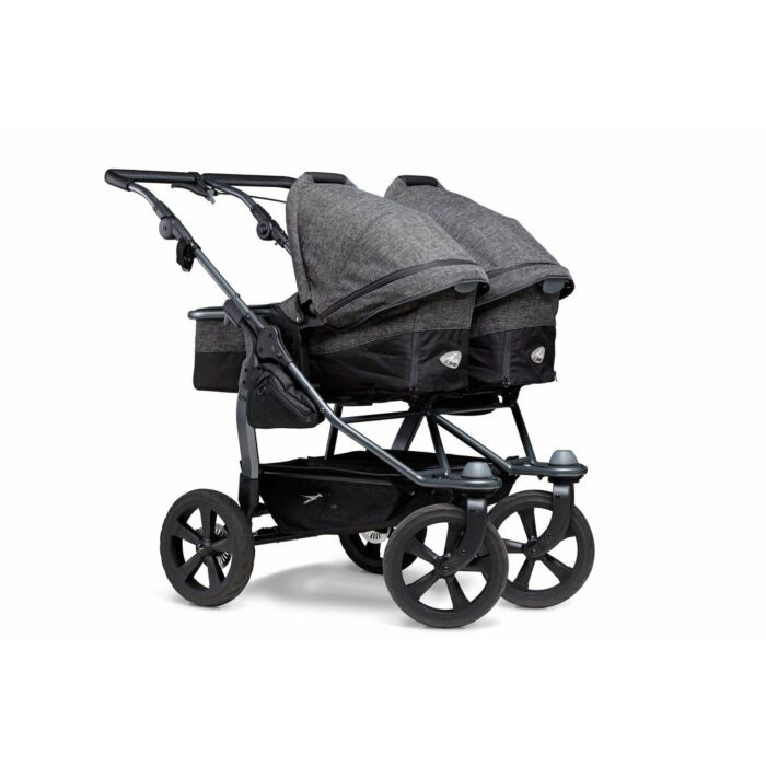 TFK Duo Ecco - Geschwister-Zwillingswagen - Premium Anthracite - Babyhuys.com