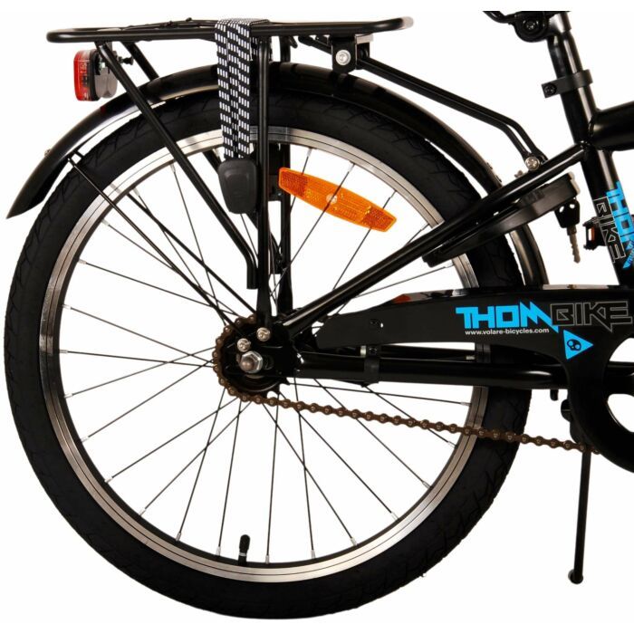Volare | Thombike | 20 inch | Jongens | Zwart Blauw