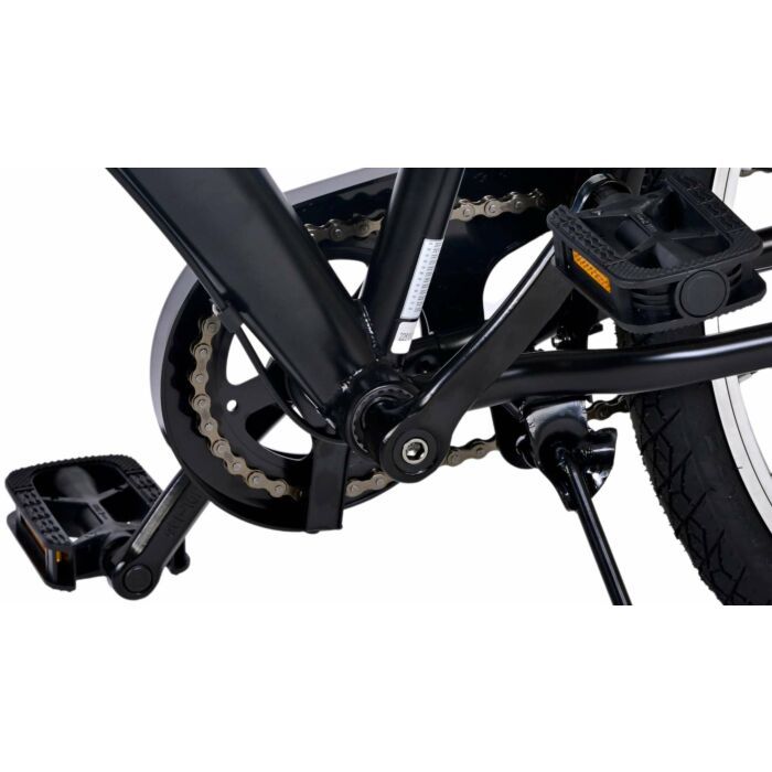 Volare Thombike Kinderfiets - Jongens - 24 inch - Zwart Geel (22506)