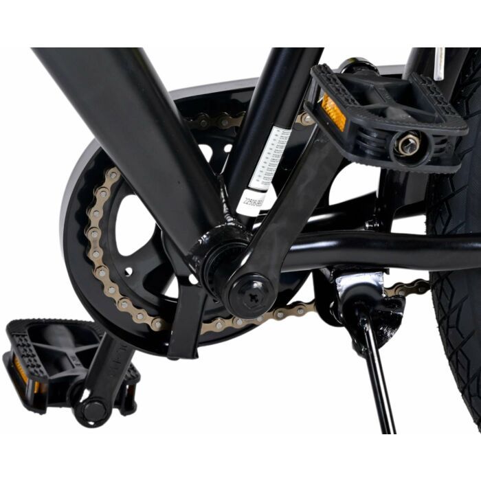 Volare Thombike Kinderfiets - Jongens - 24 inch - Zwart Geel (22506)