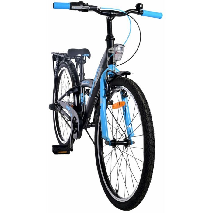 Volare Thombike Kinderfiets - Jongens - 24 inch - Zwart Geel (22506)