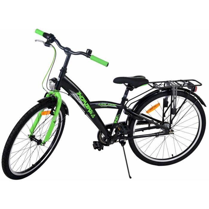 Volare | Thombike | Jongens | 24 inch | Groen/Zwart | 3 Versnellingen