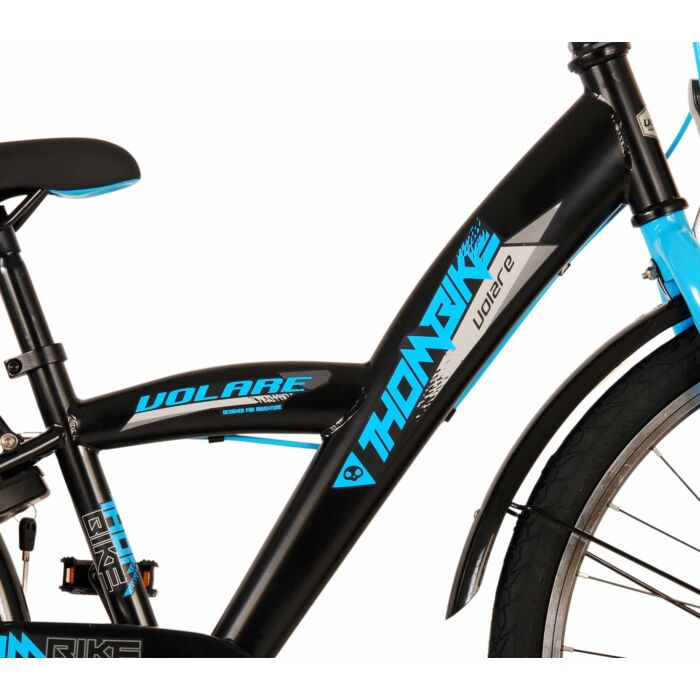 Volare | Thombike | Jongens | 24 inch | Zwart Blauw