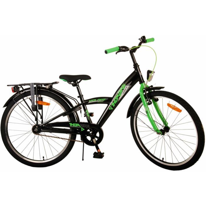 Volare | Kinderfiets | 24 inch | Jongens | Zwart-groen