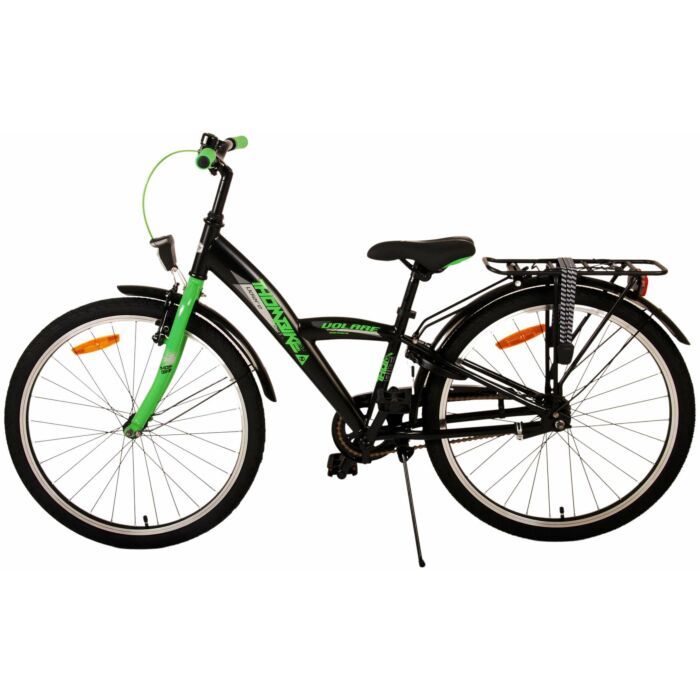 Volare | Kinderfiets | 24 inch | Jongens | Zwart-groen