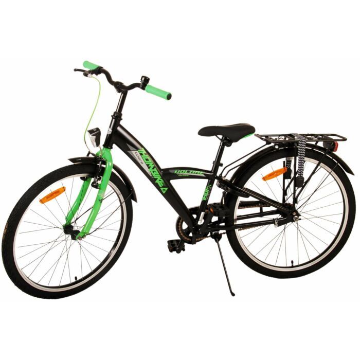 Volare | Kinderfiets | 24 inch | Jongens | Zwart-groen