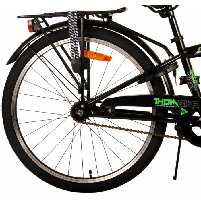 Volare | Kinderfiets | 24 inch | Jongens | Zwart-groen