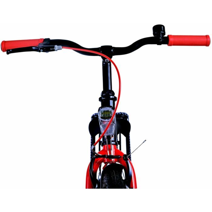Volare Thombike 26-inch jongensfiets – zwart/rood