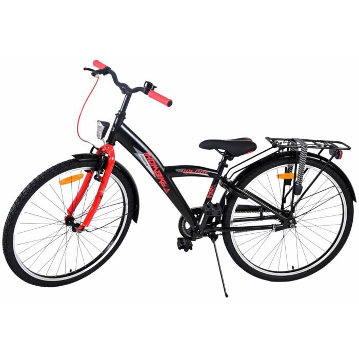 Volare Thombike 26-inch jongensfiets – zwart/rood