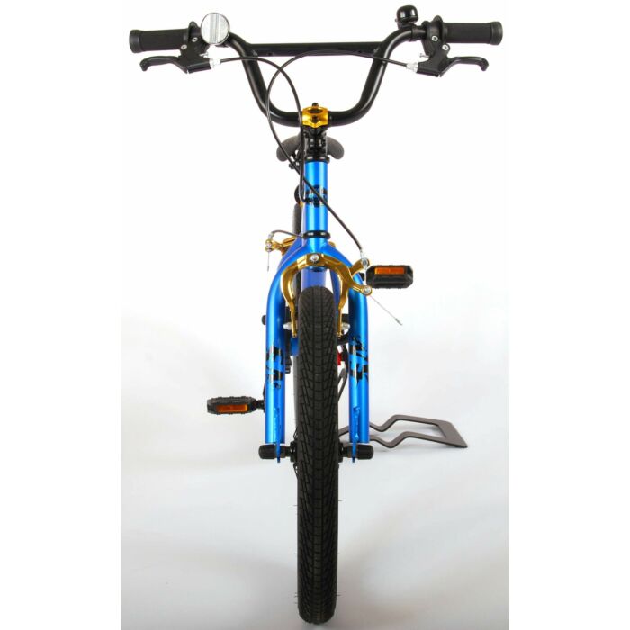 Volare Cool Rider Kinderfiets - Jongens - 18 inch - Blauw - 95% afgemonteerd - Prime Collection (21880)