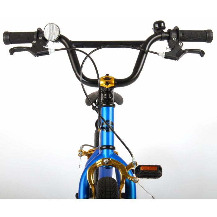 Volare Cool Rider Kinderfiets - Jongens - 18 inch - Blauw - 95% afgemonteerd - Prime Collection (21880)