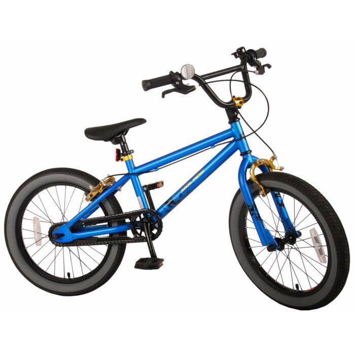 Volare Cool Rider Kinderfiets - Jongens - 18 inch - Blauw - 95% afgemonteerd - Prime Collection (21880)