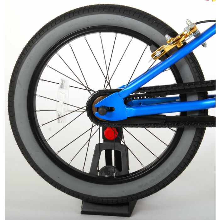 Volare Cool Rider Kinderfiets - Jongens - 18 inch - Blauw - 95% afgemonteerd - Prime Collection (21880)