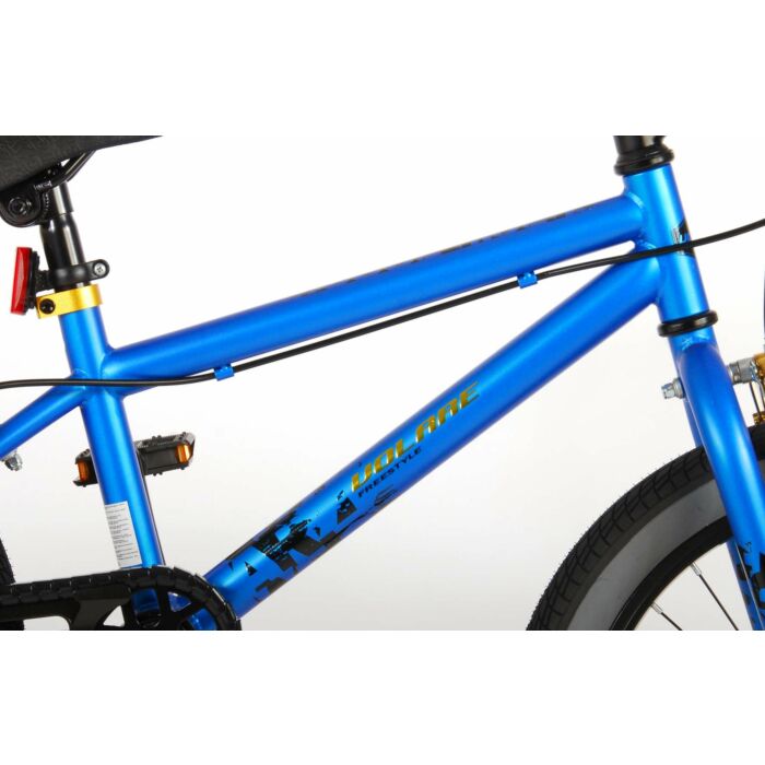 Volare Cool Rider Kinderfiets - Jongens - 18 inch - Blauw - 95% afgemonteerd - Prime Collection (21880)