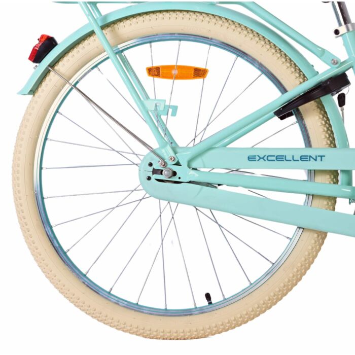 Volare Excellent | Kinderfiets | 24 inch | Groen