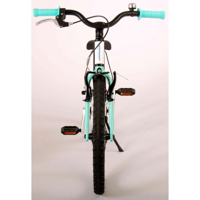 Volare Glamour | Kinderfiets | 18 inch | Meisjes | Wit/Mint Groen