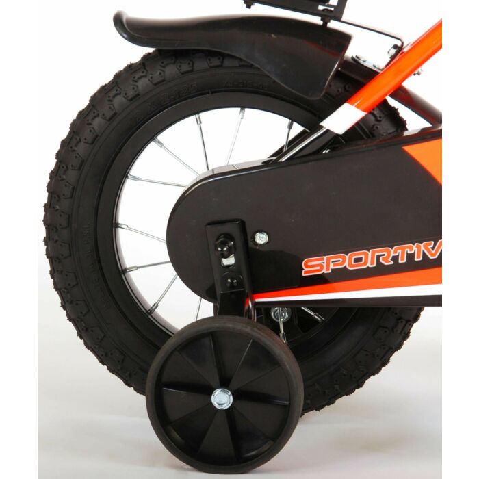 Volare Sportivo | Kinderfiets | 12 inch | Jongens | Neon Groen Zwart