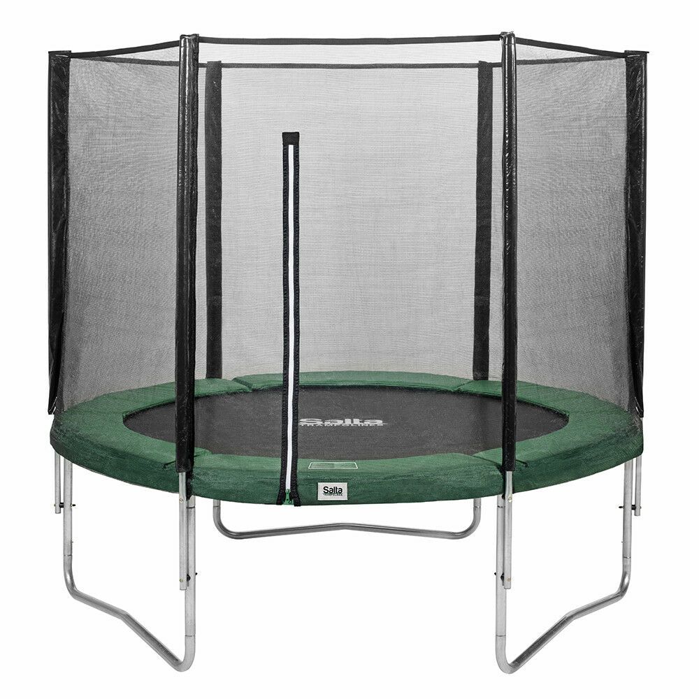 combineren eigenaar Spelen met Salta trampoline met net 183 cm groen (581G)