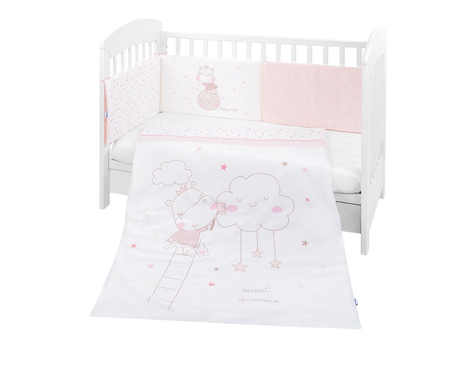 Hippo baby bedding clearance