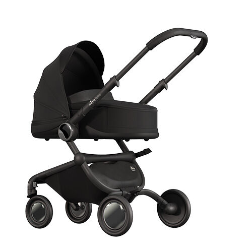 Mima Creo Combi Stroller Frame Black Seat Hood Black