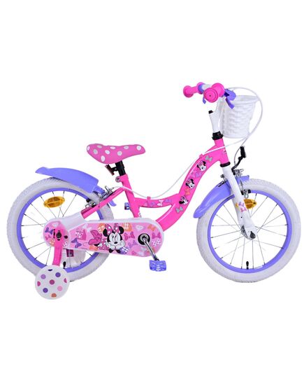 Disney kinderfiets 16 inch voor meisjes in roze