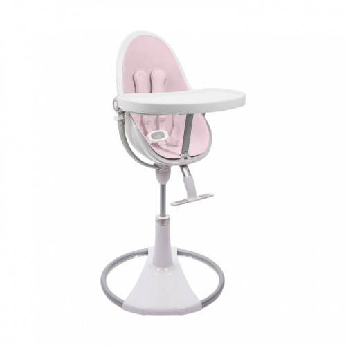 Bloom Fresco Kinderstoel | Frame Wit | Starter Kit Rosewater Pink