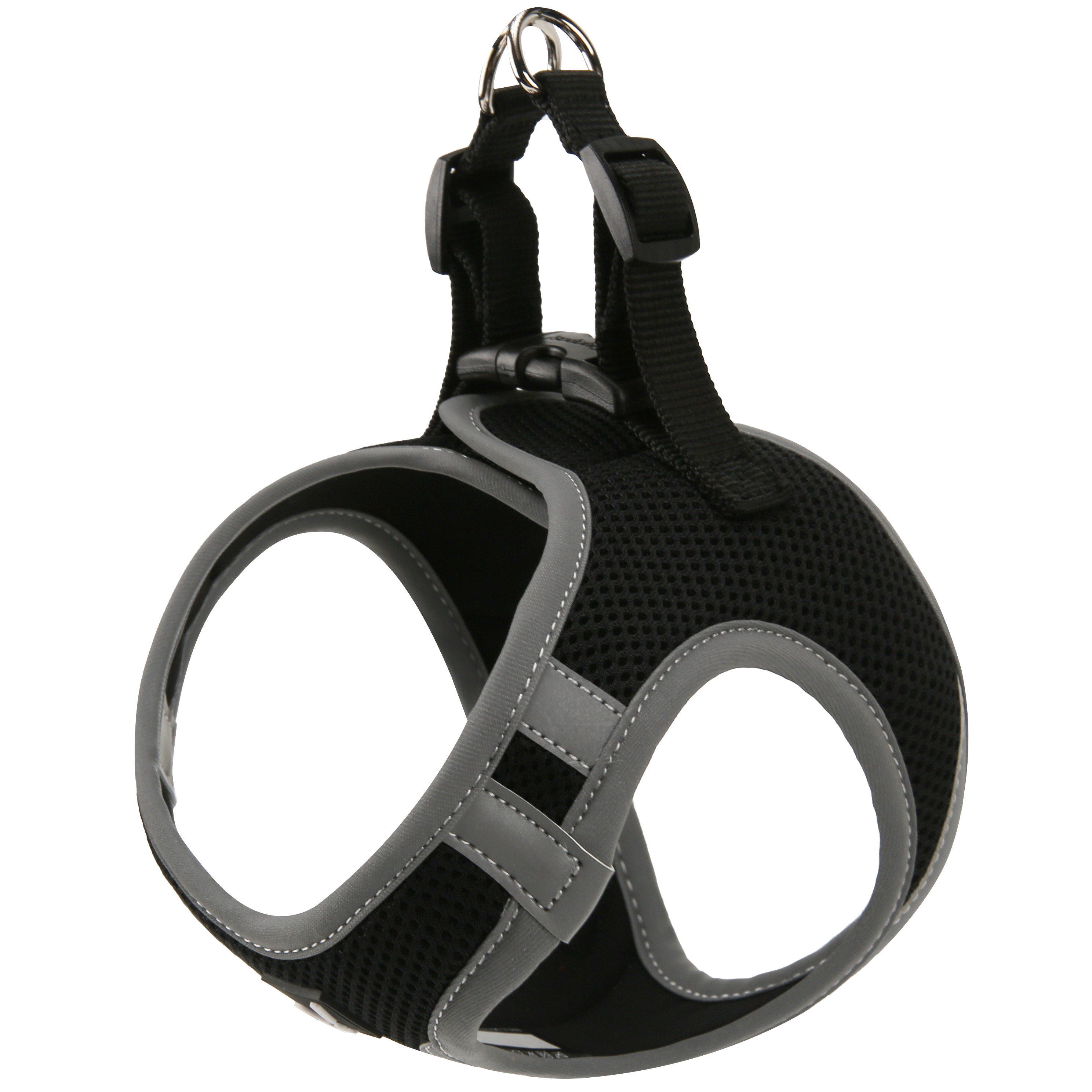 Quapas! | Hondentuig | Soft Reflective Zwart