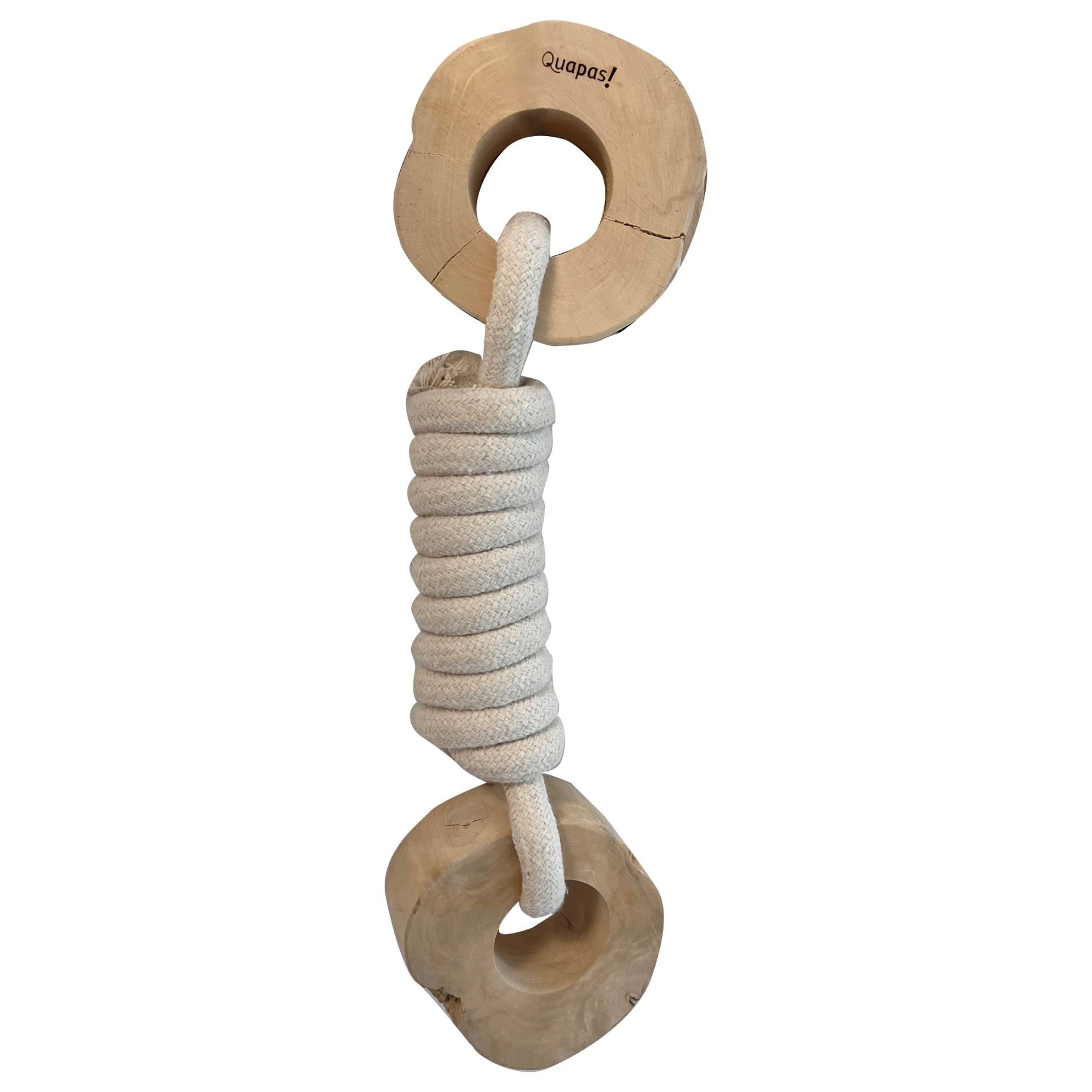 Quapas! | Koffiehout Speelgoed | Circle Double | 41 x 11 cm