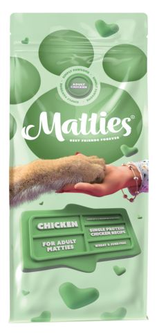 Matties | Premium Adult Hondenvoer | Kip - 3kg & 12kg