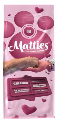 Matties | Premium Adult Large Breed | Kip | Glucosamine & Chondroïtine