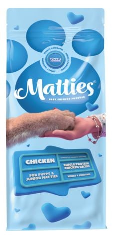 Matties | Puppy/Junior Hondenvoeding | Kip | 3kg of 12kg